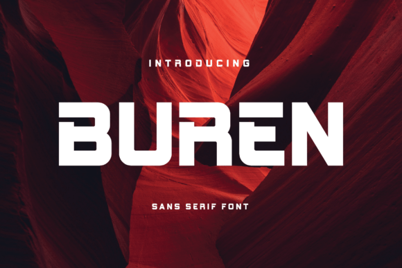 Buren Typeface: A Modern Sans Serif for Web Design