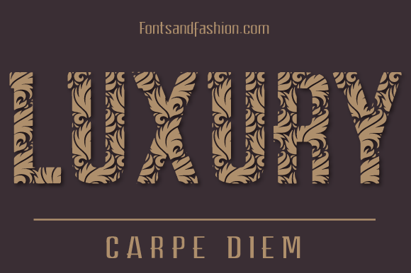 Carpe Diem Luxury: A Premium Display Font for Modern Web Design