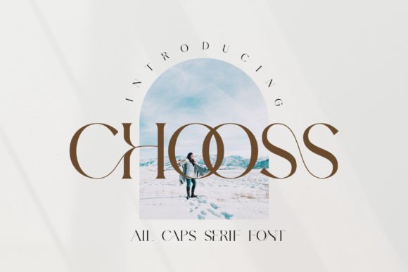 Chooss: A Stylish Serif Font for Modern Web Design
