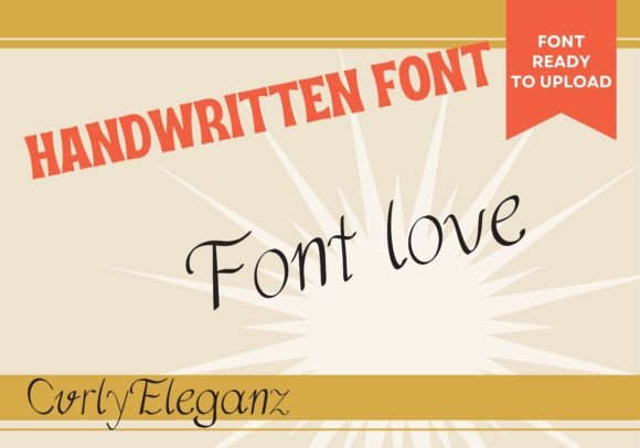 Curly Eleganz Font for Elegant Design