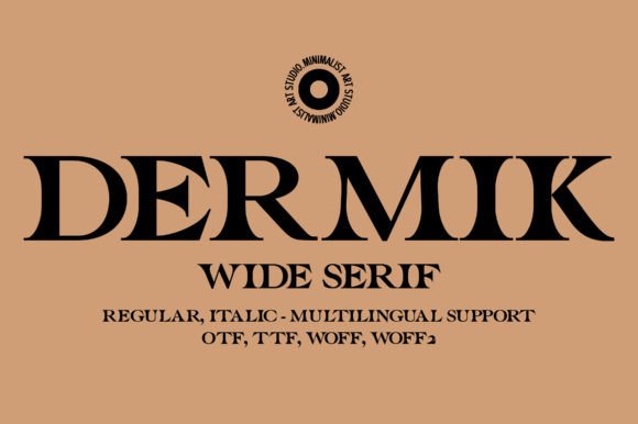 Dermik: A Serif Font for Elegant Design