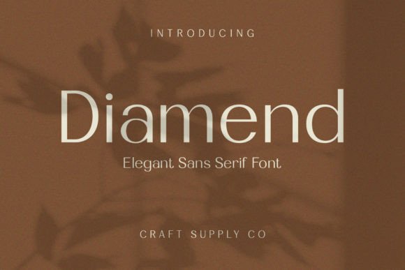 Diamend: The Modern Sans Serif Font for Scroll-Stopping Designs