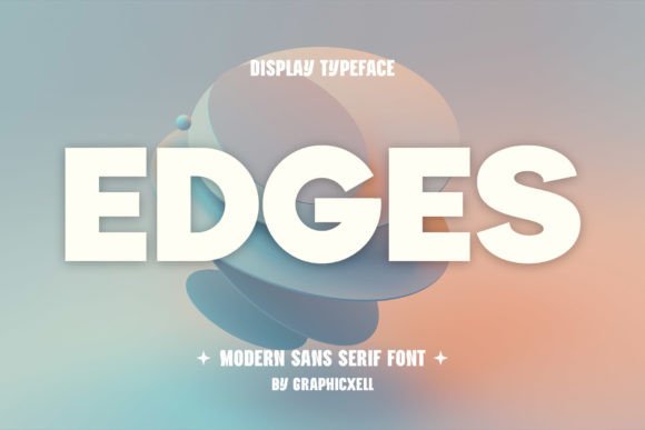 Edges Font Review: A Minimalist Typeface for Editorial Design