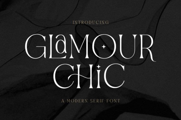 Elevate Your Brand with the Glamour Chic Serif Font