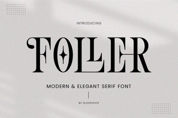 Foller Serif: Crafting Elegant Editorial Typography