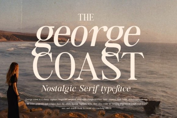 George Coast: A Refined Serif Font for Editorial Design