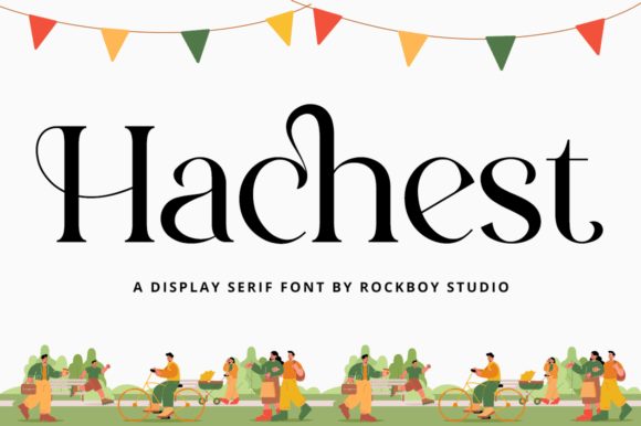 Hachest: The Elegant Serif Font for Polished Branding
