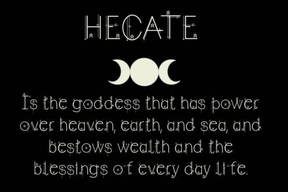 Hecate Font Review: A Witchy Display Typeface for Bold Campaigns