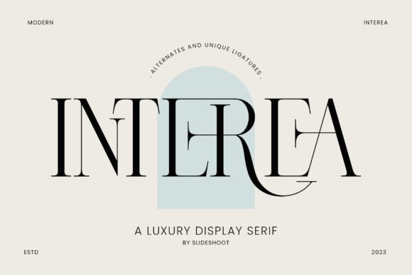 Interea: The Serif Font That Elevates Your Brand Story