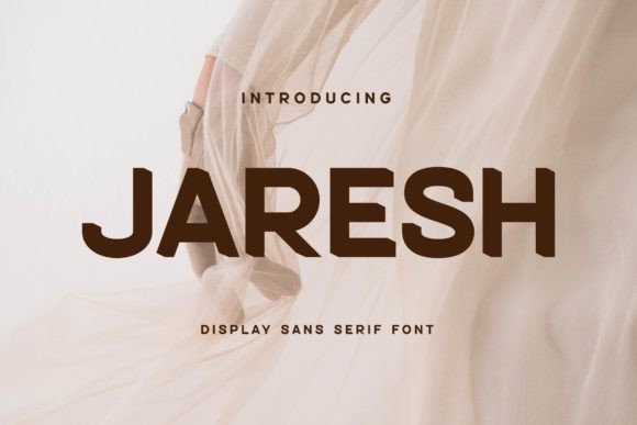 Jaresh Font: The Minimalist Typeface for Modern Crafters