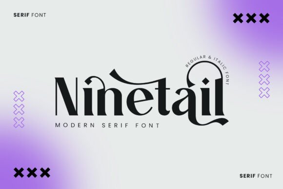 Ninetail: A Stylish Serif Font for Handmade Brands