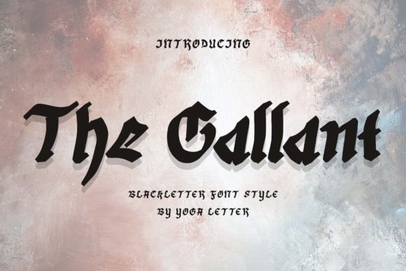 The Gallant Font: Elevating Small Business Branding