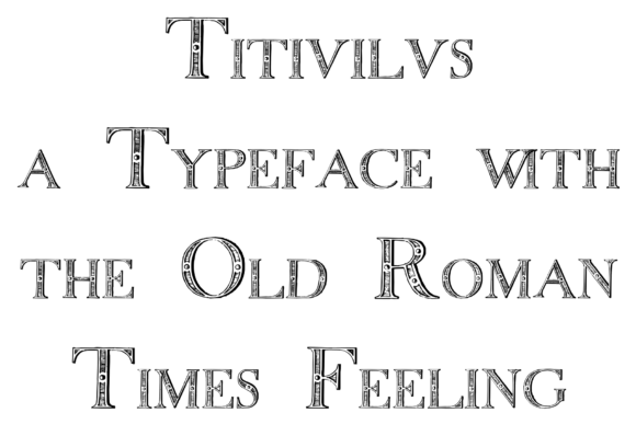 Titivilus: A Premium Serif Font for Modern Web Design